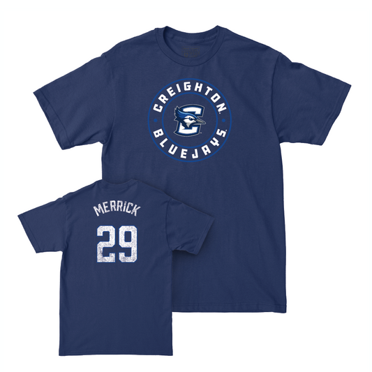 Creighton Women's Soccer Navy Staple Tee   - Madelyn Merrick