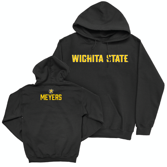 Wichita State Men's Cross Country Black Sideline Hoodie  - Jacob Meyers