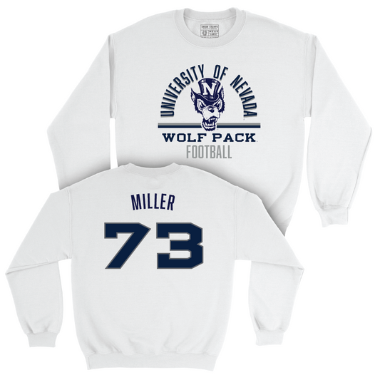 Nevada Football White Classic Crew    - Tyler Miller