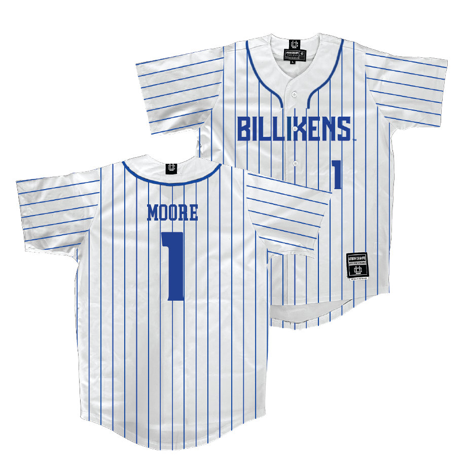 Saint Louis Baseball White Jersey - Hayden Moore | #1