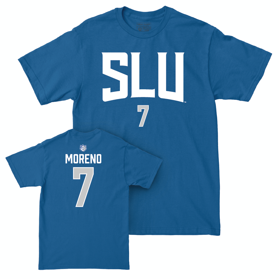 Saint Louis Women's Soccer Royal Sideline Tee  - Isa Moreno