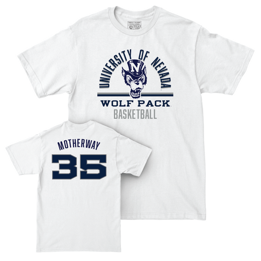 Nevada Women's Basketball White Classic Comfort Colors Tee  - Elle Motherway