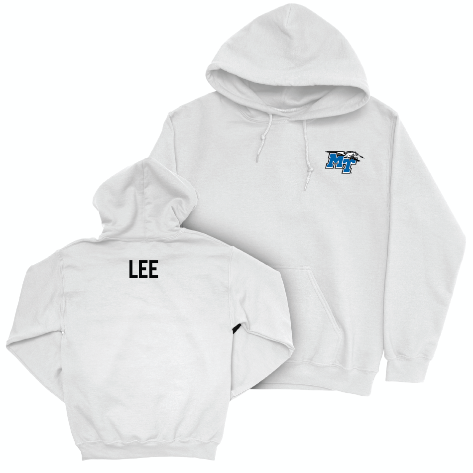 MTSU Women's Golf White Logo Hoodie - Abbie Lee Small