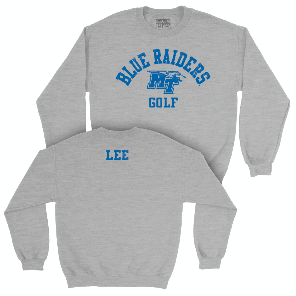 MTSU Women's Golf Sport Grey Varsity Crew - Abbie Lee Small