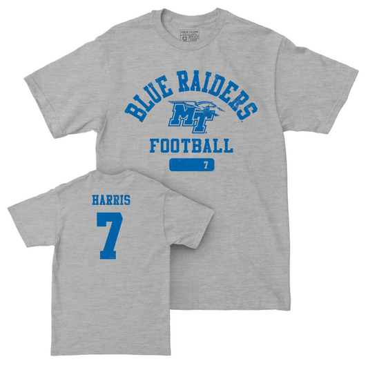 MTSU Football Sport Grey Varsity Tee - Brendon Harris Small