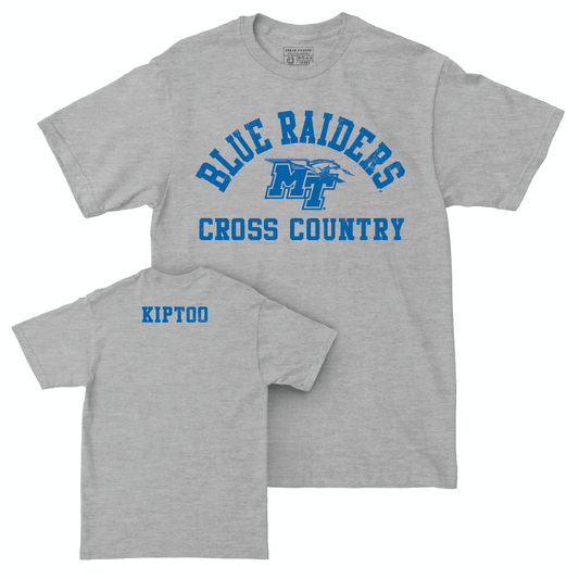 MTSU Men's Cross Country Sport Grey Varsity Tee - Brian Kiptoo Small