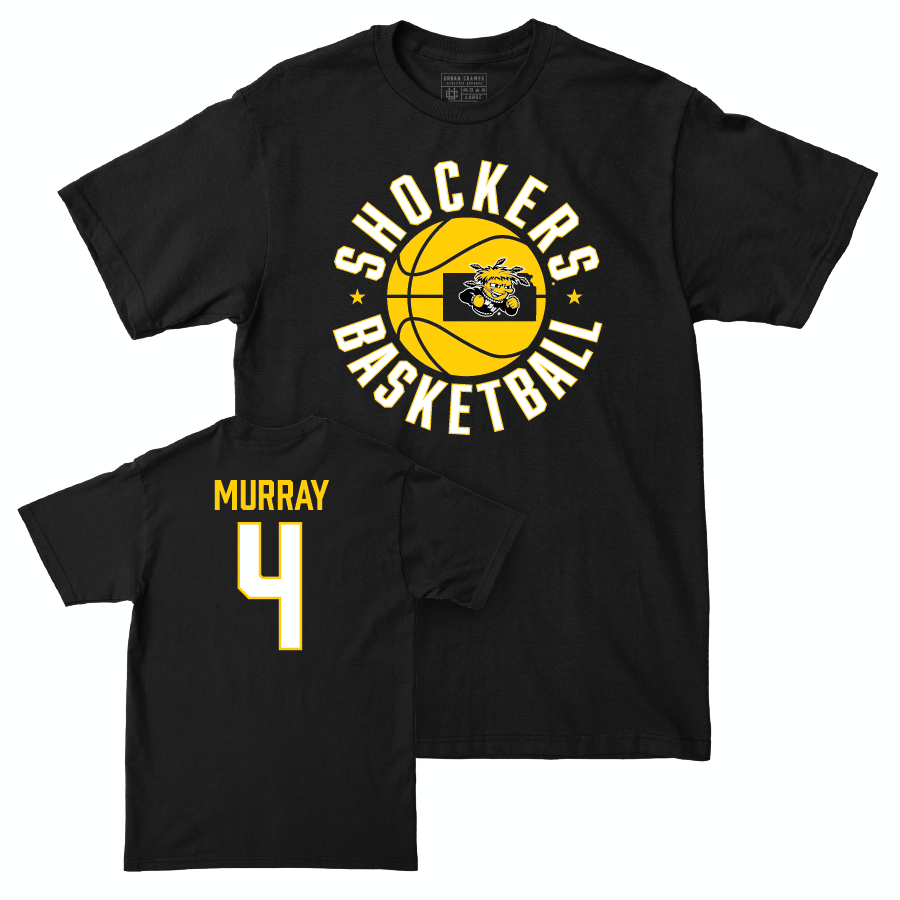 Wichita State Women's Basketball Black Hardwood Tee  - Jayla Murray