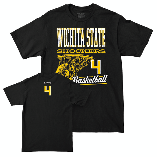 Wichita State Women's Basketball Black Hoops Tee  - Jayla Murray