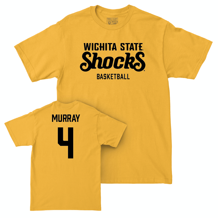 Wichita State Women's Basketball Gold Shocks Tee  - Jayla Murray