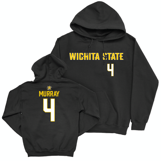 Wichita State Women's Basketball Black Sideline Hoodie  - Jayla Murray