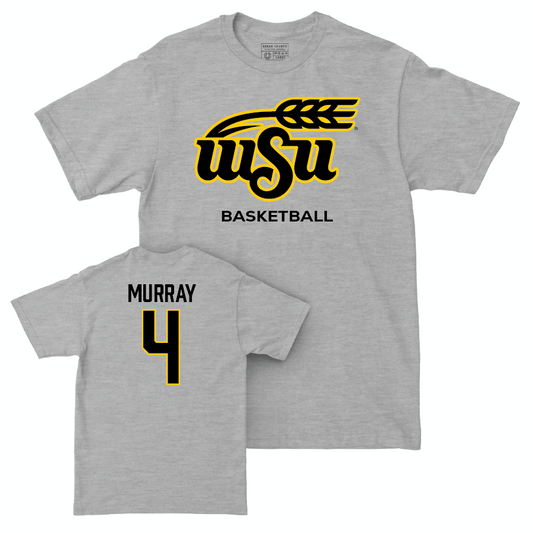 Wichita State Women's Basketball Sport Grey Stacked Tee  - Jayla Murray