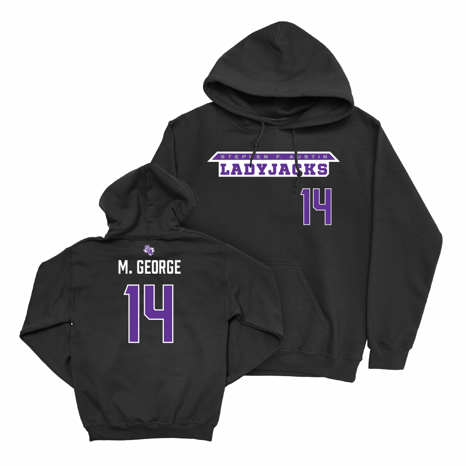 SFA Women's Bowling Black Ladyjacks Hoodie   - Megan George