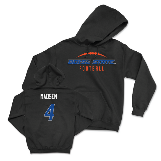 Boise State Football Black Gridiron Hoodie - Maddux Madsen