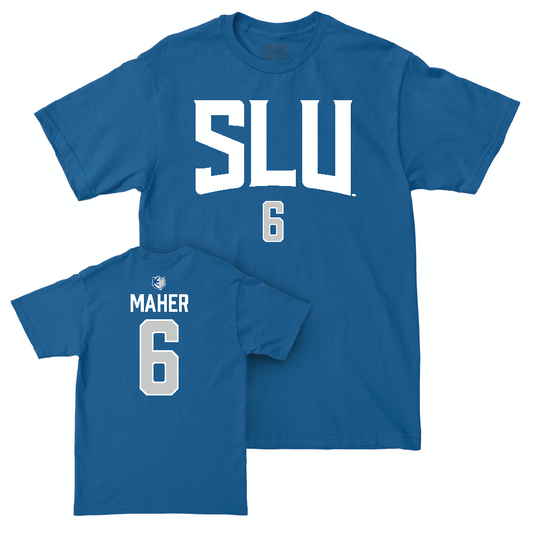 Saint Louis Men's Soccer Royal Sideline Tee - Joey Maher