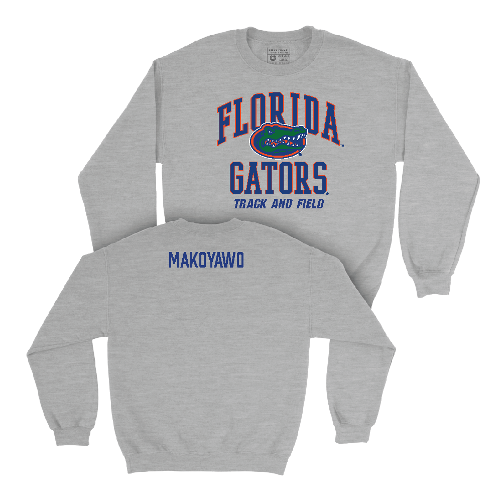 Florida Women's Track & Field Sport Grey Arch Crew  - Toby Makoyawo