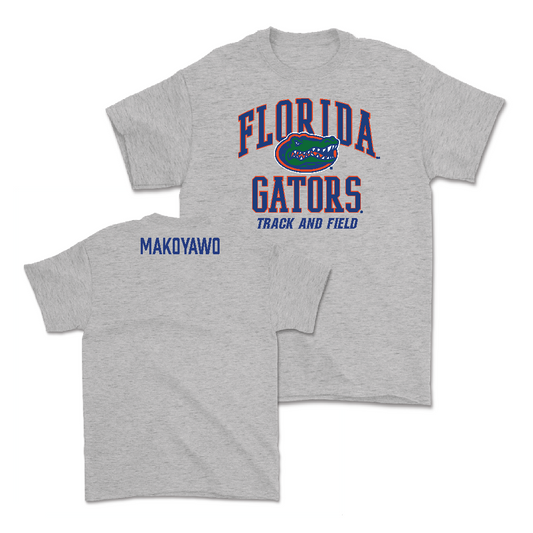 Florida Women's Track & Field Sport Grey Arch Tee  - Toby Makoyawo