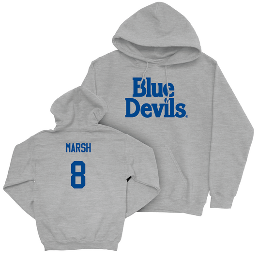 Sport Grey Women's Lacrosse Blue Devils Hoodie   - Isabella Marsh