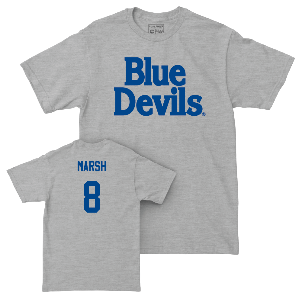 Sport Grey Women's Lacrosse Blue Devils Tee   - Isabella Marsh