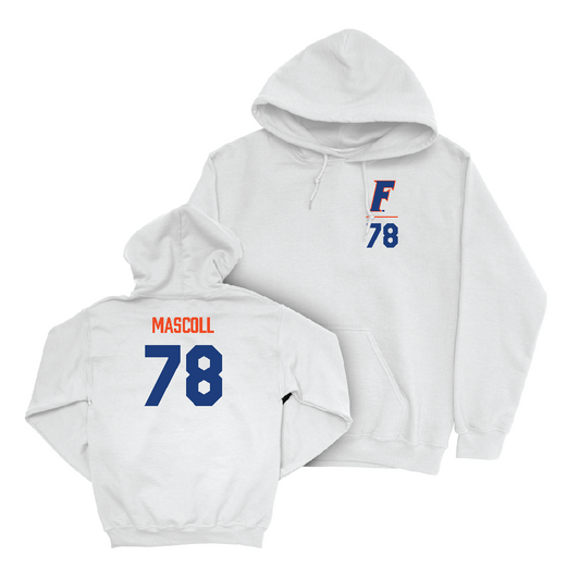 Florida Football White Logo Hoodie  - Marcus Mascoll