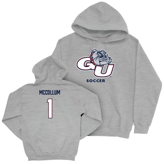 Gonzaga Women's Soccer Sport Grey Classic Hoodie  - Michaela McCollum