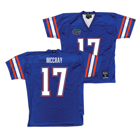 Florida Football Royal Jersey - LJ McCray #17