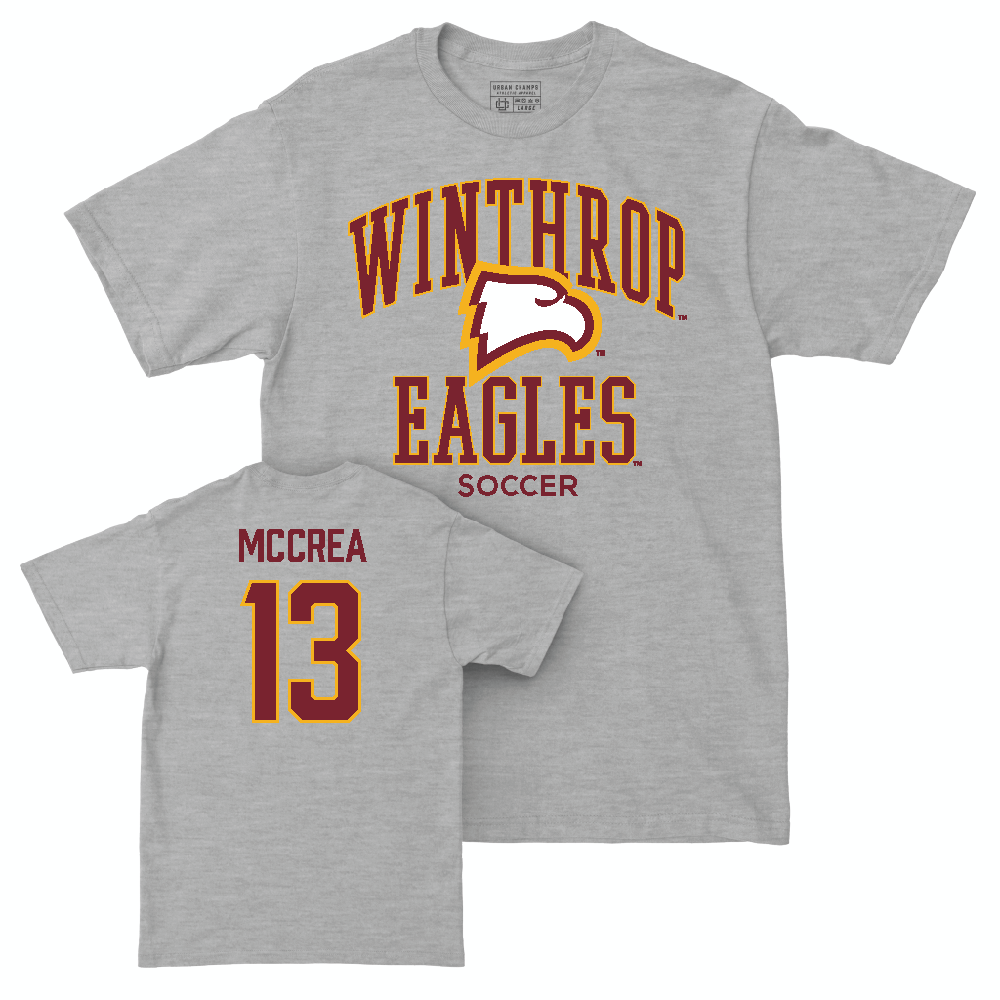 Winthrop Women's Soccer Sport Grey Classic Tee   - Abbie McCrea