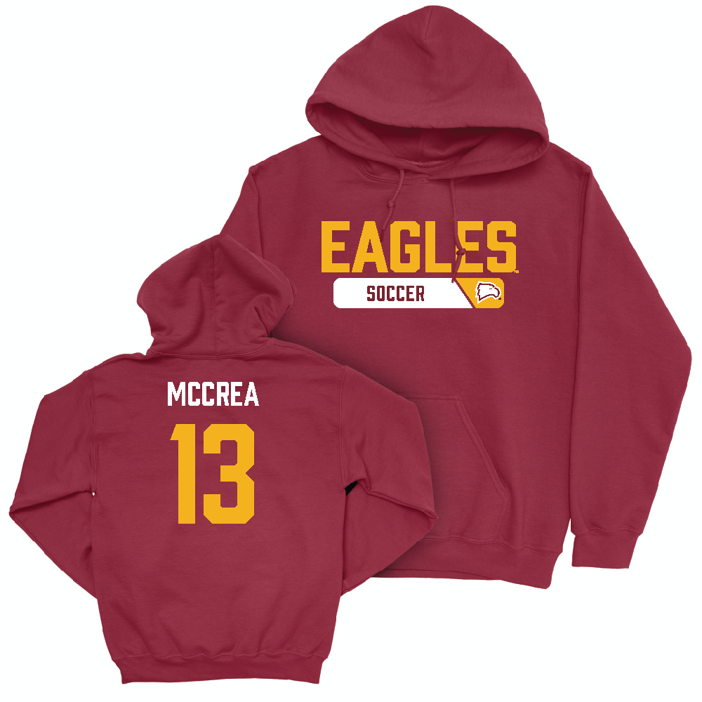 Winthrop Women's Soccer Maroon Staple Hoodie   - Abbie McCrea