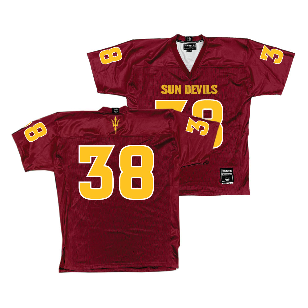 Arizona State Football Maroon Jersey - Kyan McDonald