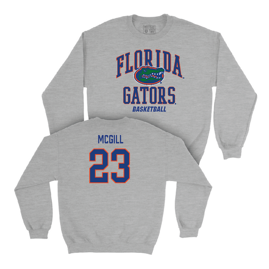 Florida Women's Basketball Sport Grey Arch Crew - Liv McGill