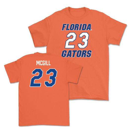 Florida Women's Basketball Sideline Orange Tee - Liv McGill