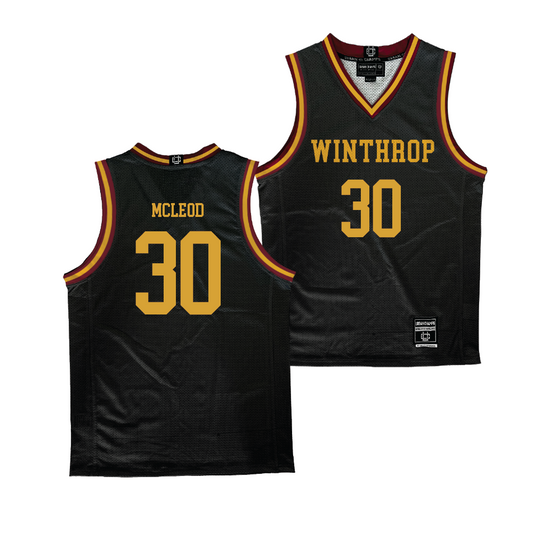 Winthrop Women's Basketball Black Jersey - Adelaide McLeod | #30