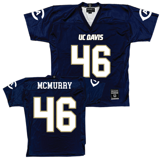 UC Davis Football Navy Jersey  - Tristan McMurry