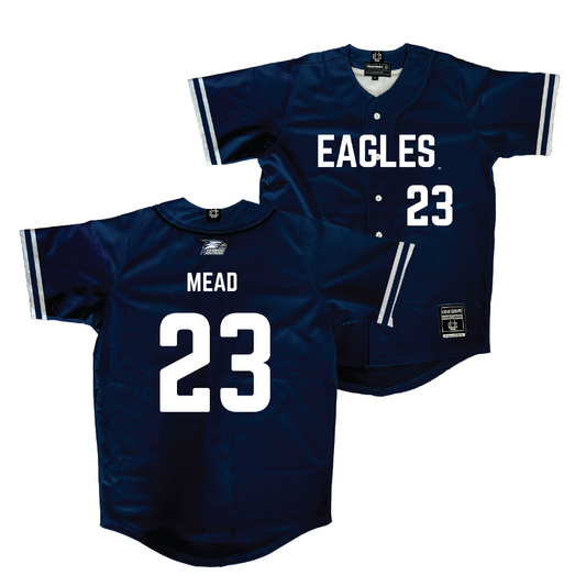 Georgia Southern Baseball Navy Jersey - Landry Mead