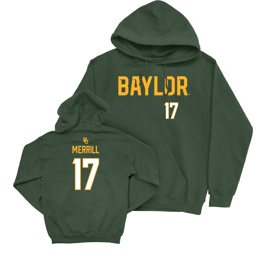 Baylor Women's Soccer Green Wordmark Hoodie - Ashley Merrill