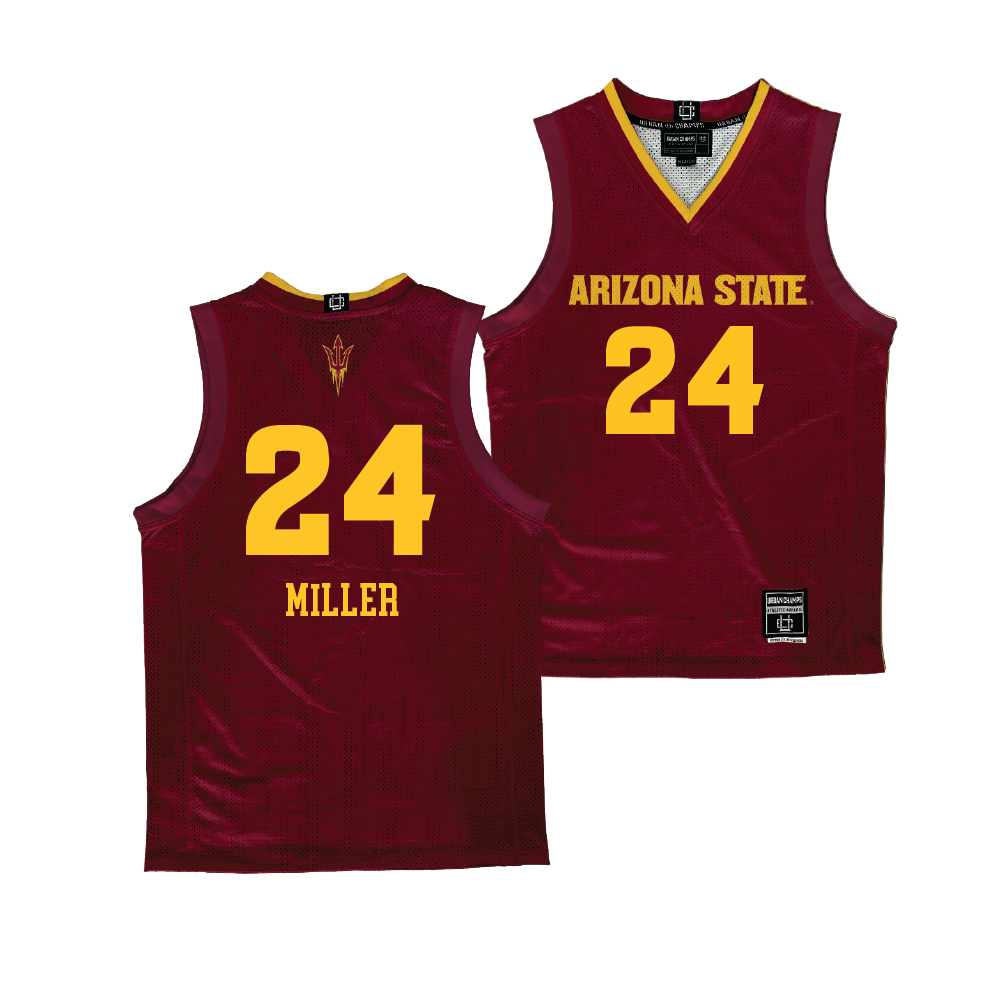 Arizona State Women's Basketball Maroon Jersey - Mallory Miller