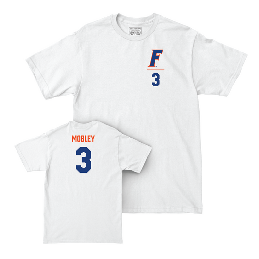 Florida Women's Basketball White Logo Comfort Colors Tee  - Alexia Mobley