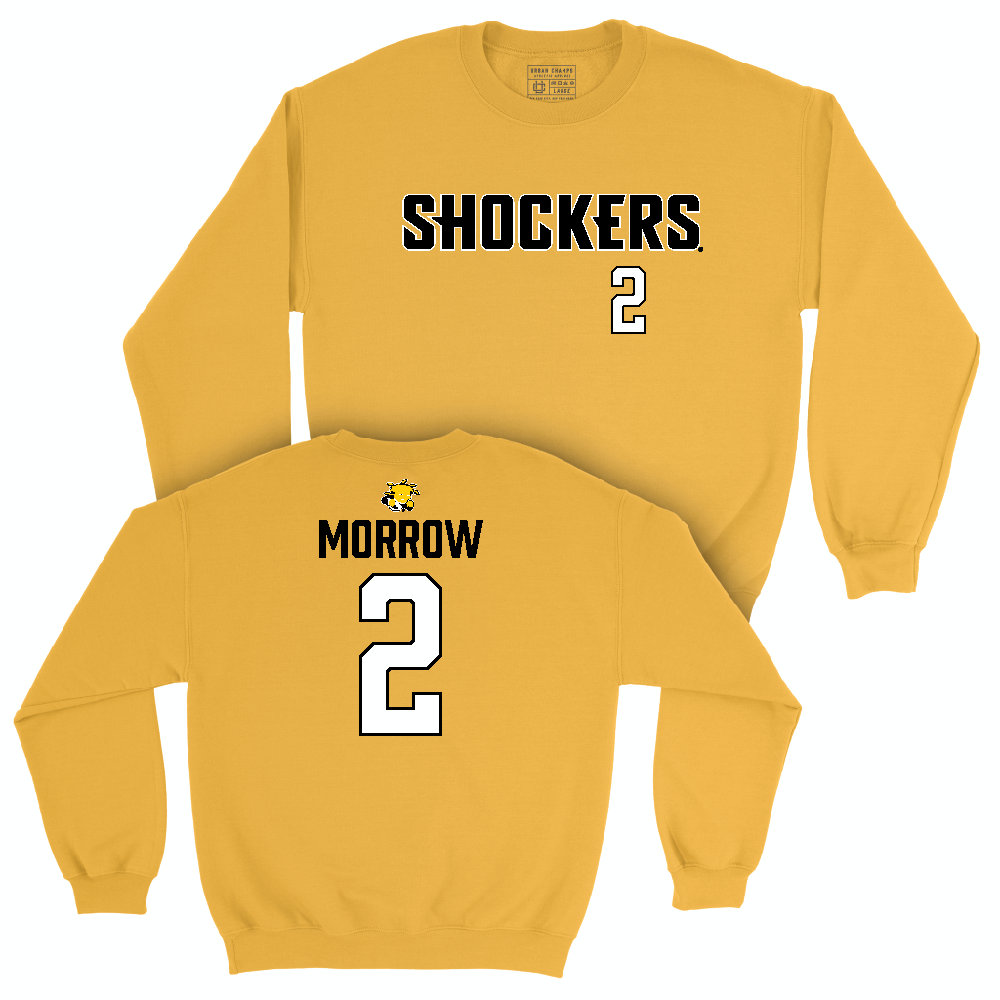 Wichita State Women's Volleyball Gold Shockers Crew   - Gracie Morrow