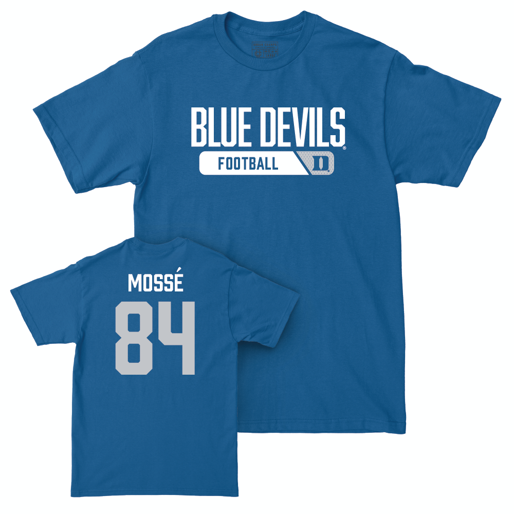 Duke Football Royal Varsity Tee - Akiva Mossé