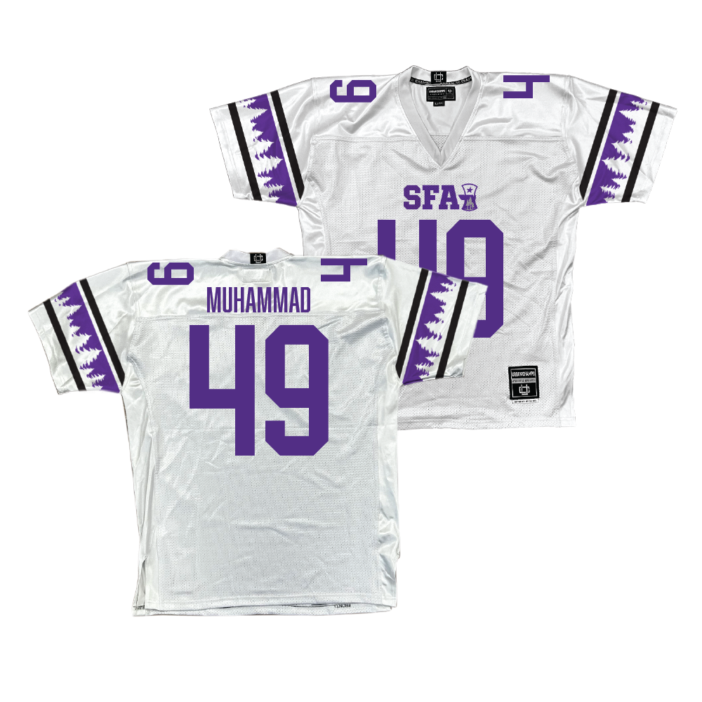 SFA Football White Jersey - Timothy Muhammad | #49