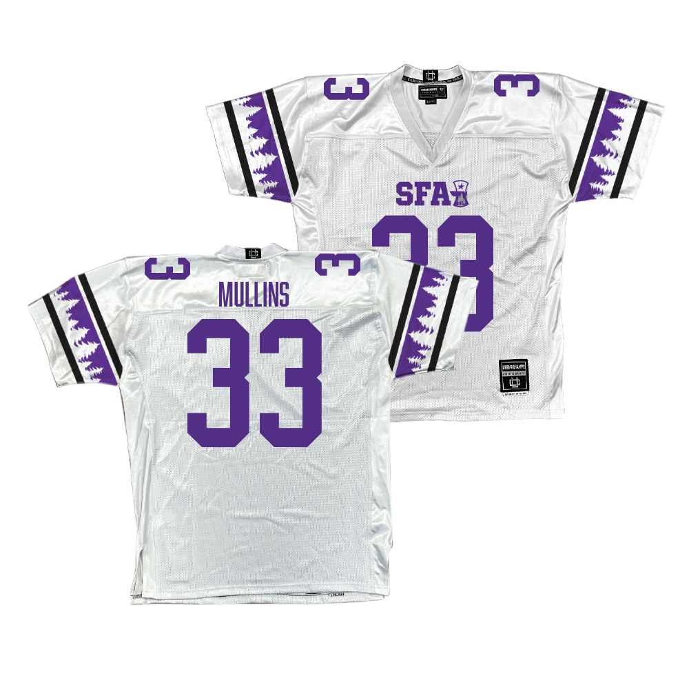 SFA Football White Jersey - Connor Mullins | #33