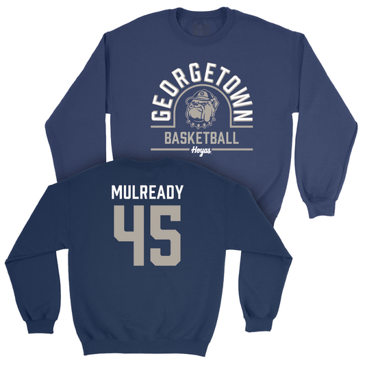 Georgetown Men's Basketball Navy Classic Crew  - Kayvaun Mulready