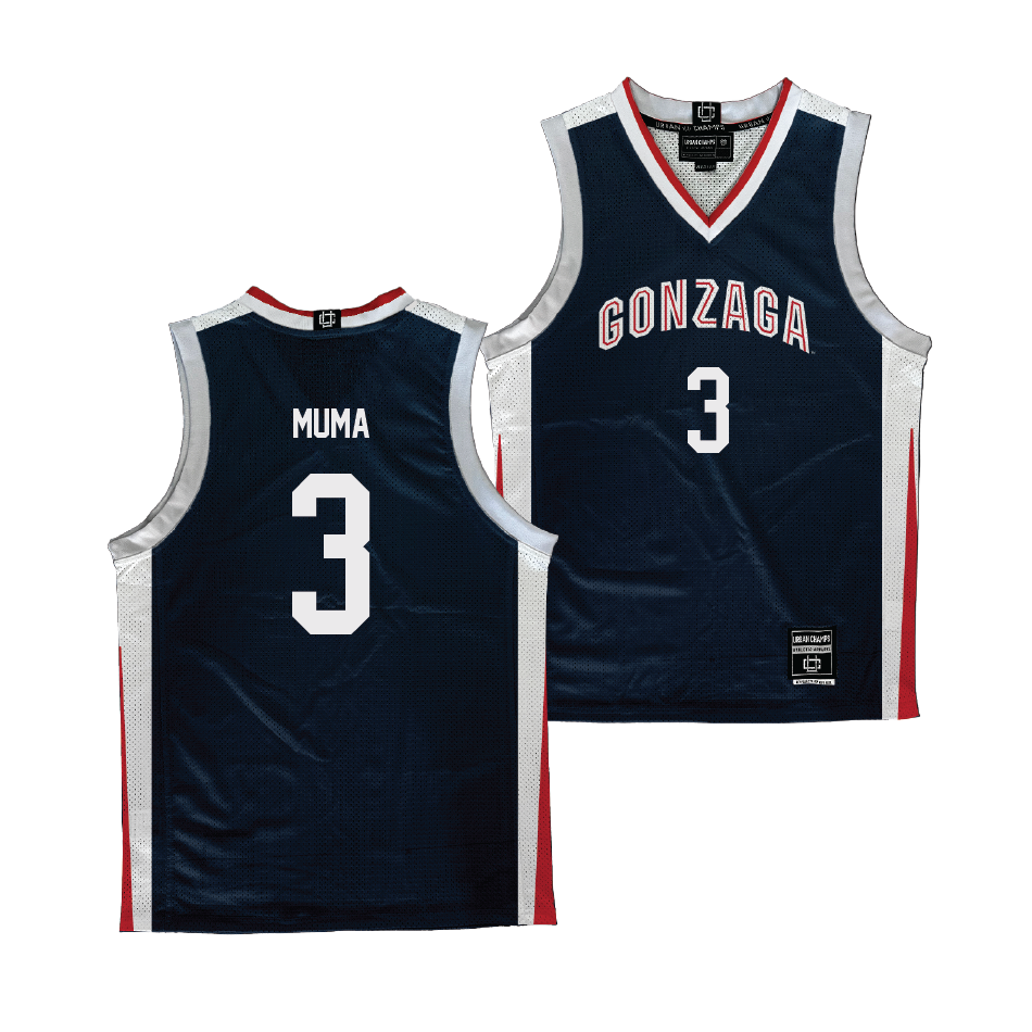 Gonzaga Women's Basketball Navy Jersey - Payton Muma | #3