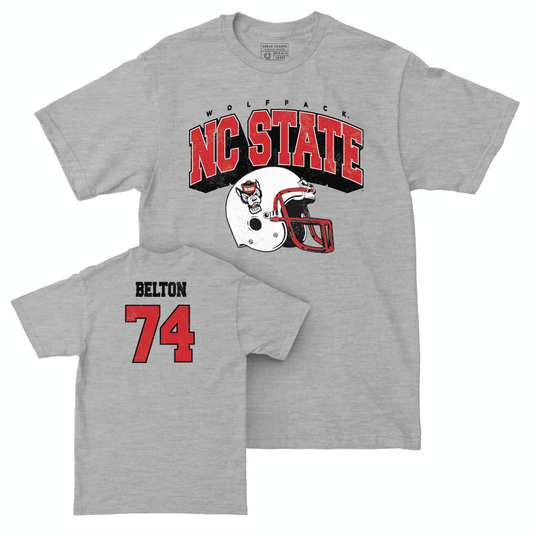 NC State Football Sport Grey Kick Off Tee - Anthony Belton Small