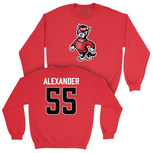 NC State Football Red Legacy Crew - Blair Alexander Small