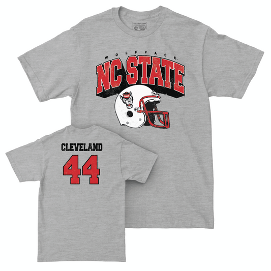 NC State Football Sport Grey Kick Off Tee - Brandon Cleveland Small