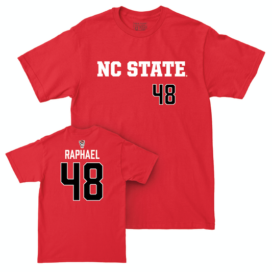 NC State Football Red Sideline Tee - Blake Raphael Small