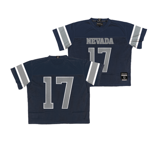 PRE-ORDER: Nevada Throwback Football Jersey - Baylor Horning | #17 Small