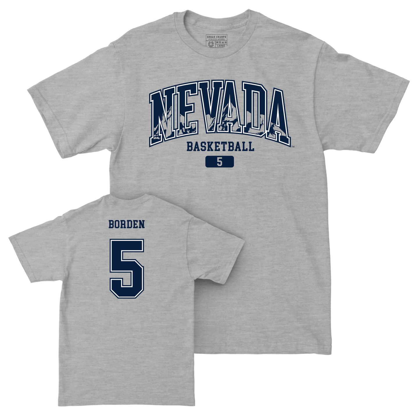 Nevada Women's Basketball Sport Grey Arch Tee - Kaylee Borden Youth Small