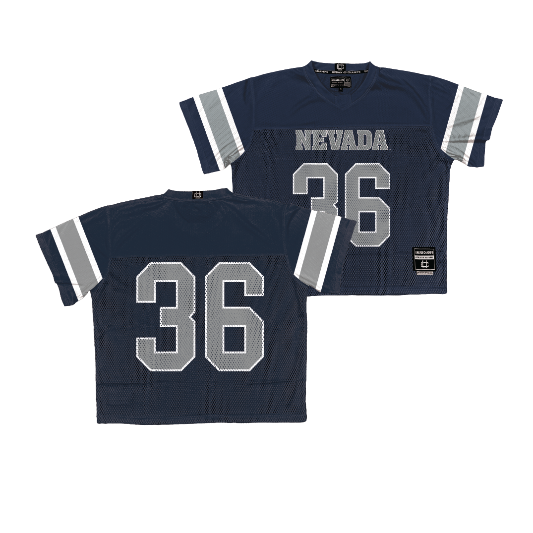 PRE-ORDER: Nevada Throwback Football Jersey - Tongiaki Mateialona | #36 Small