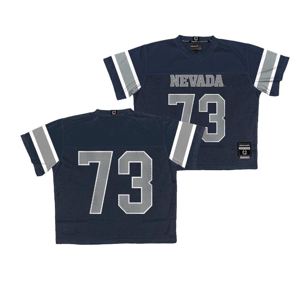 PRE-ORDER: Nevada Throwback Football Jersey - Tyler Miller | #73 Small